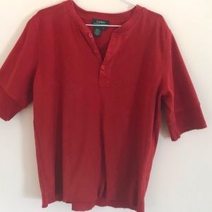 Red Ralph Lauren Polo